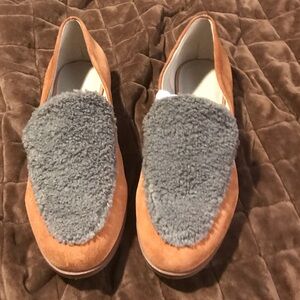 LOGO by Lori Goldstein Tan Loafers